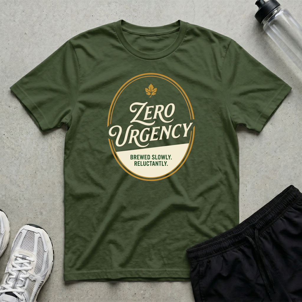 Brewed Zero Urgency T-Shirt