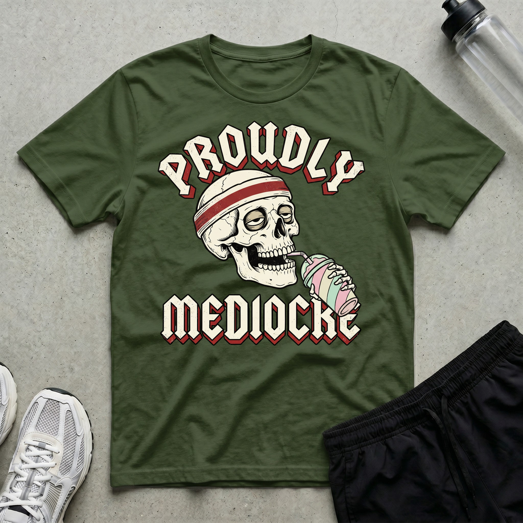 Proudly Mediocre Gothic T-Shirt