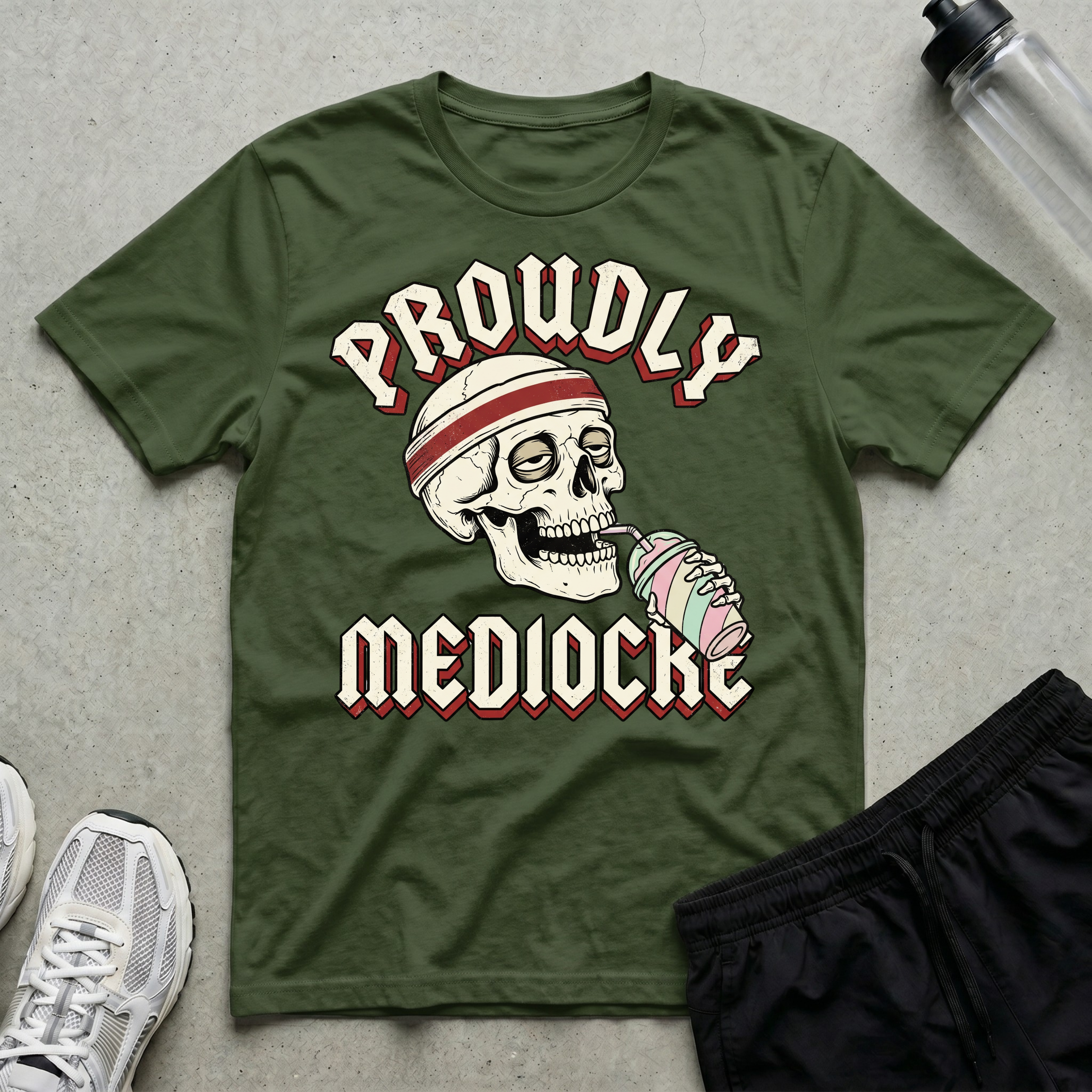 Proudly Mediocre Gothic T-Shirt