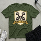 Skull Barbell Varsity T-Shirt
