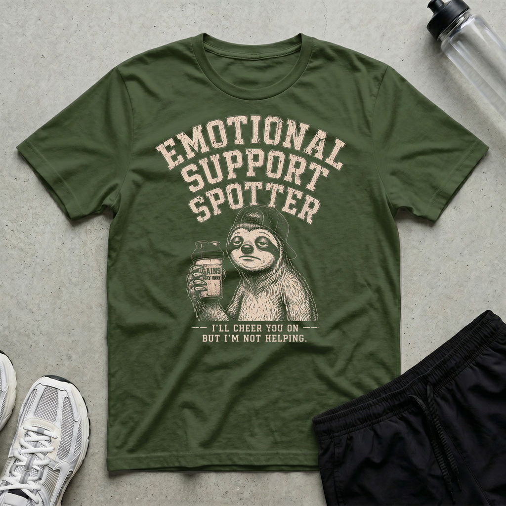 Emotional Support Sloth T-Shirt