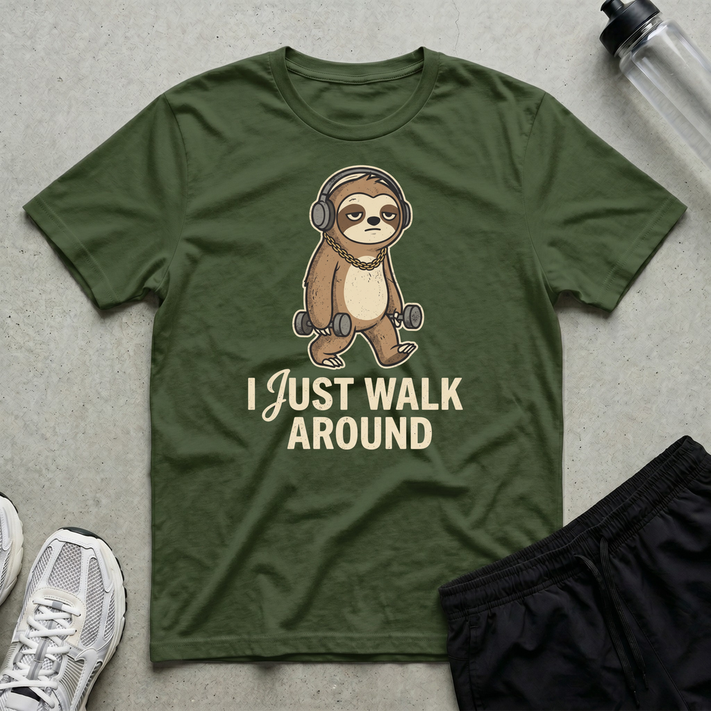 Walk Around Sloth T-Shirt
