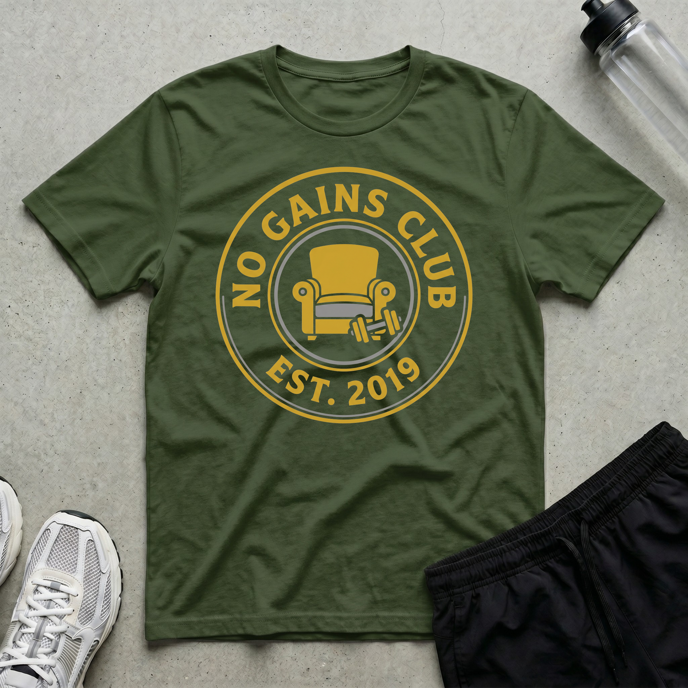 No Gains Club T-Shirt