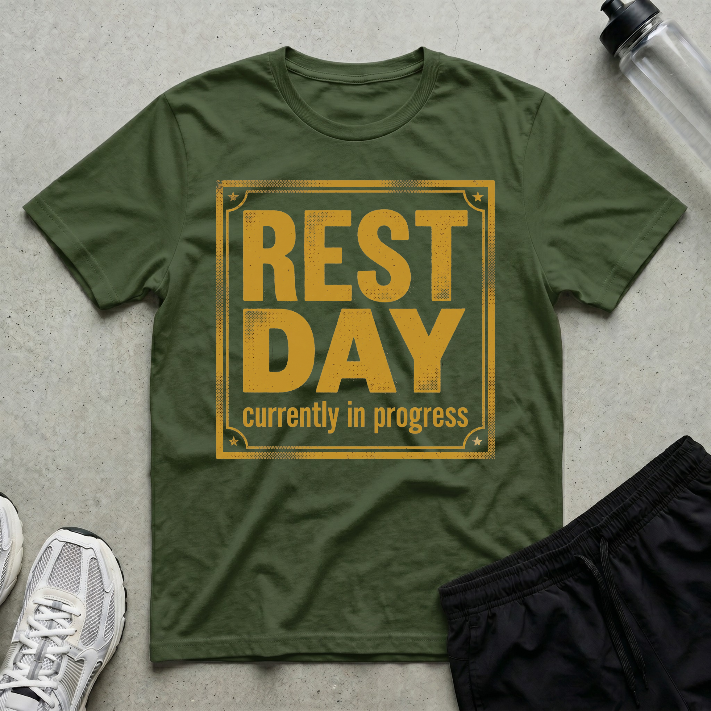 Rest Day In Progress T-Shirt