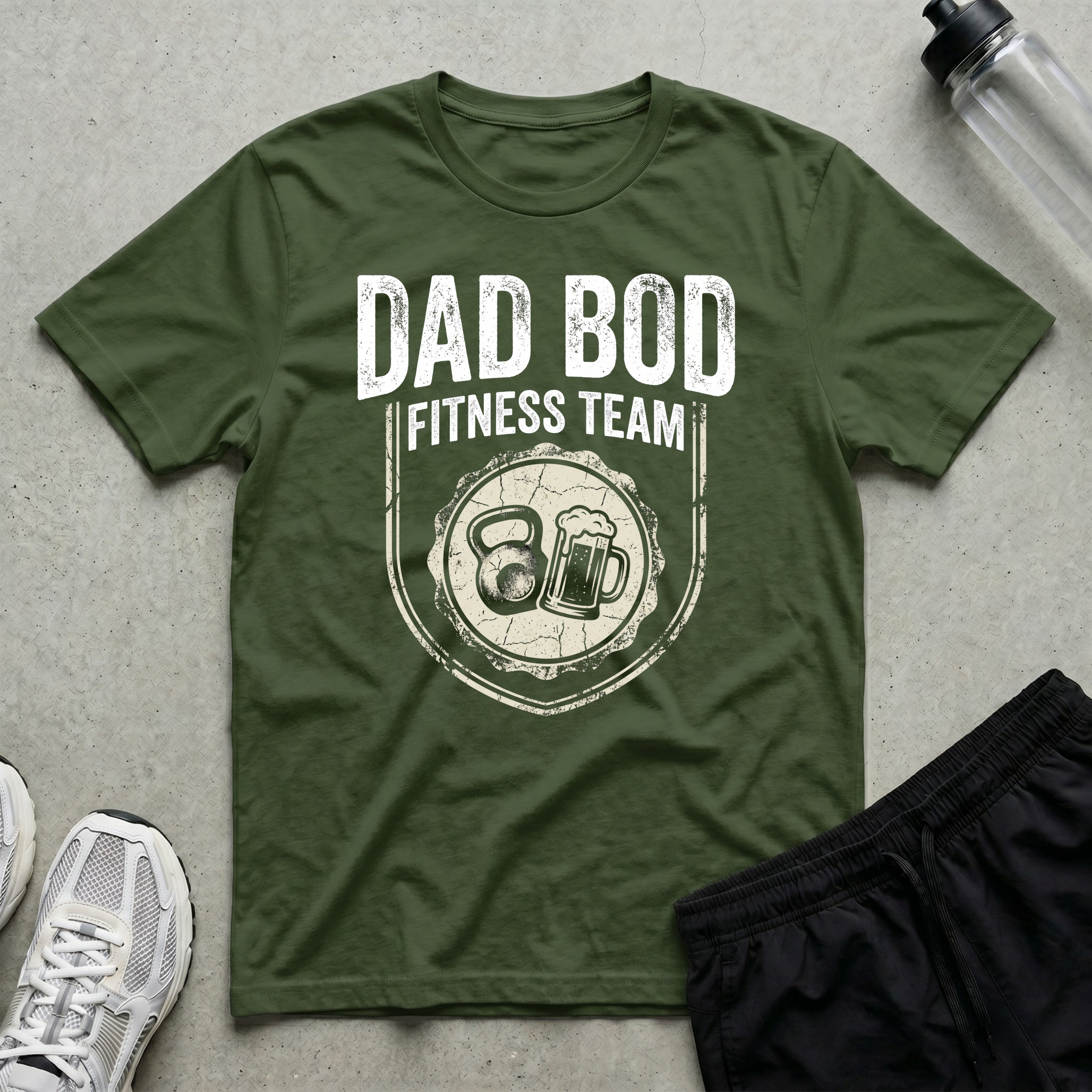 Dad Bod Fitness Team T-Shirt