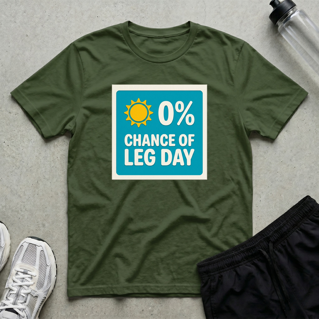 Leg Day Forecast T-Shirt
