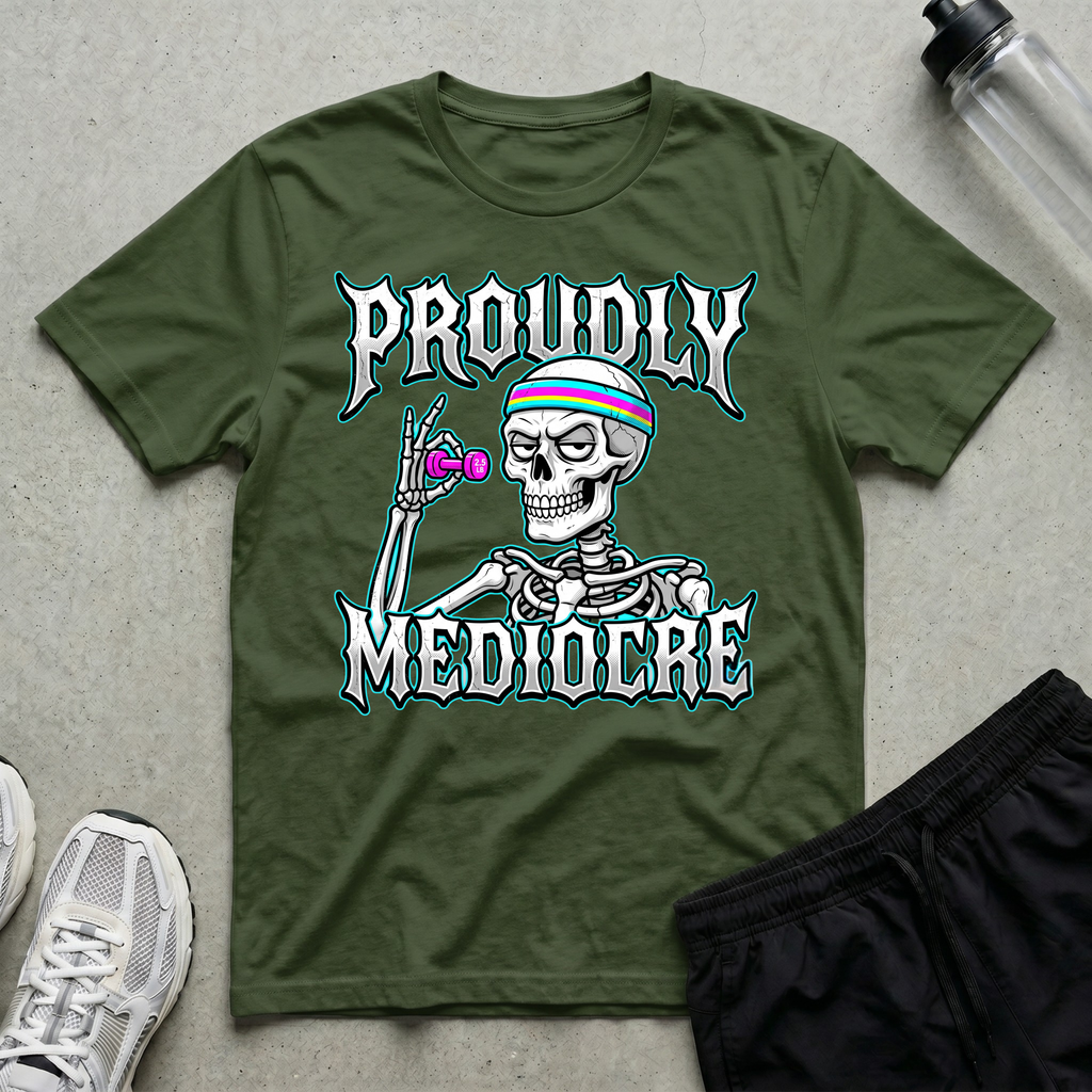 Proudly Mediocre Peace Sign T-Shirt