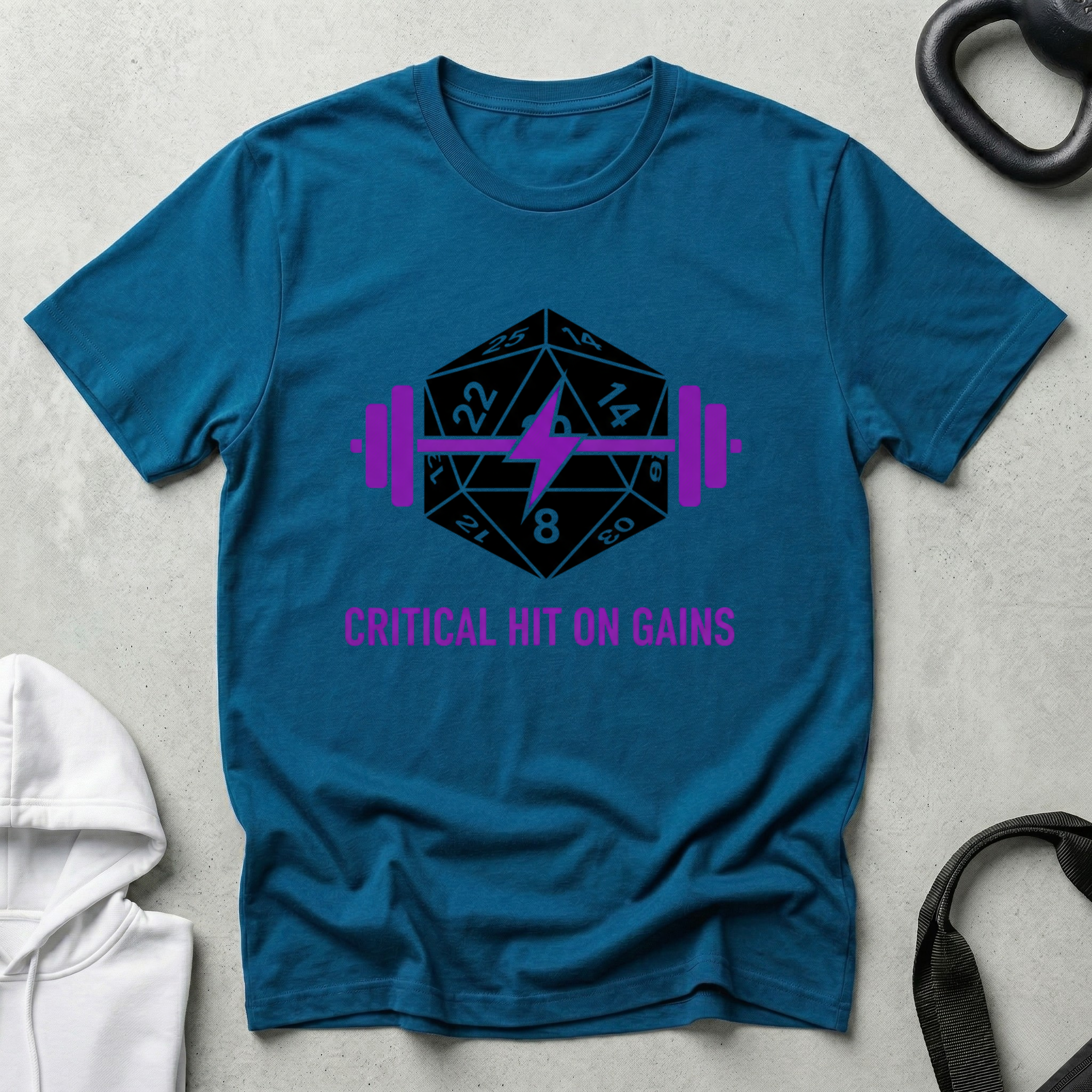 Critical hit on gains T‑Shirt