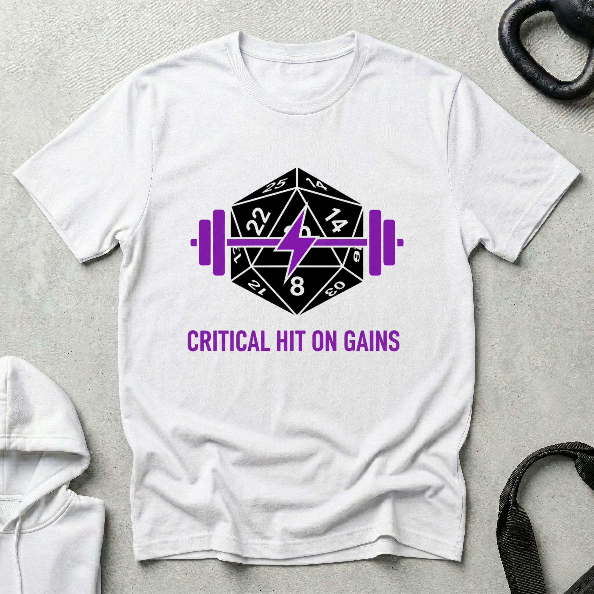 Critical hit on gains T‑Shirt