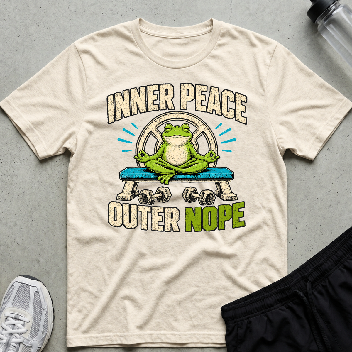 Inner Peace Nope T-Shirt - Natural
