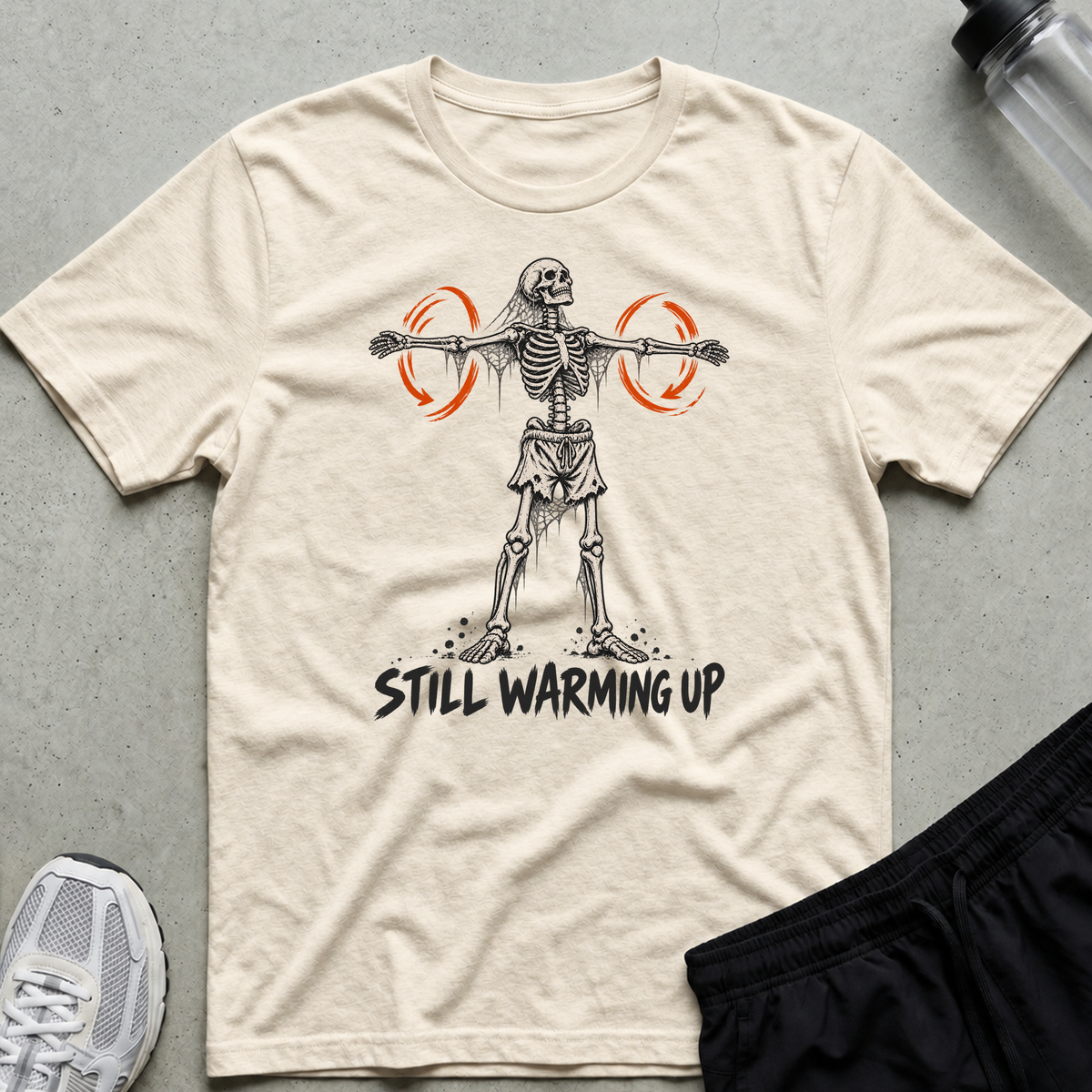 Still Warming Up T-Shirt - Natural