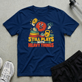 Plays Heavy Things T-Shirt - Navy