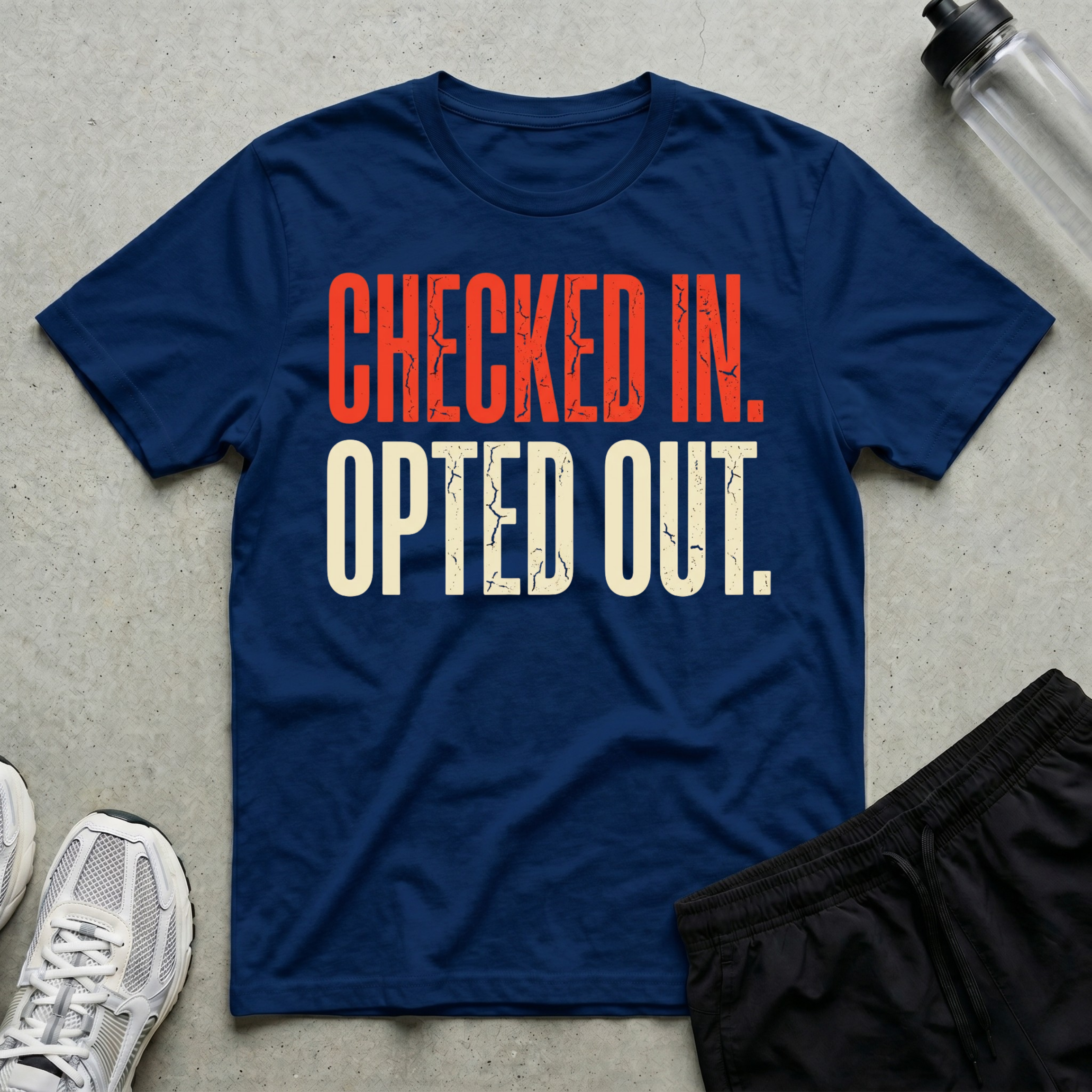 Checked In Opted Out T-Shirt