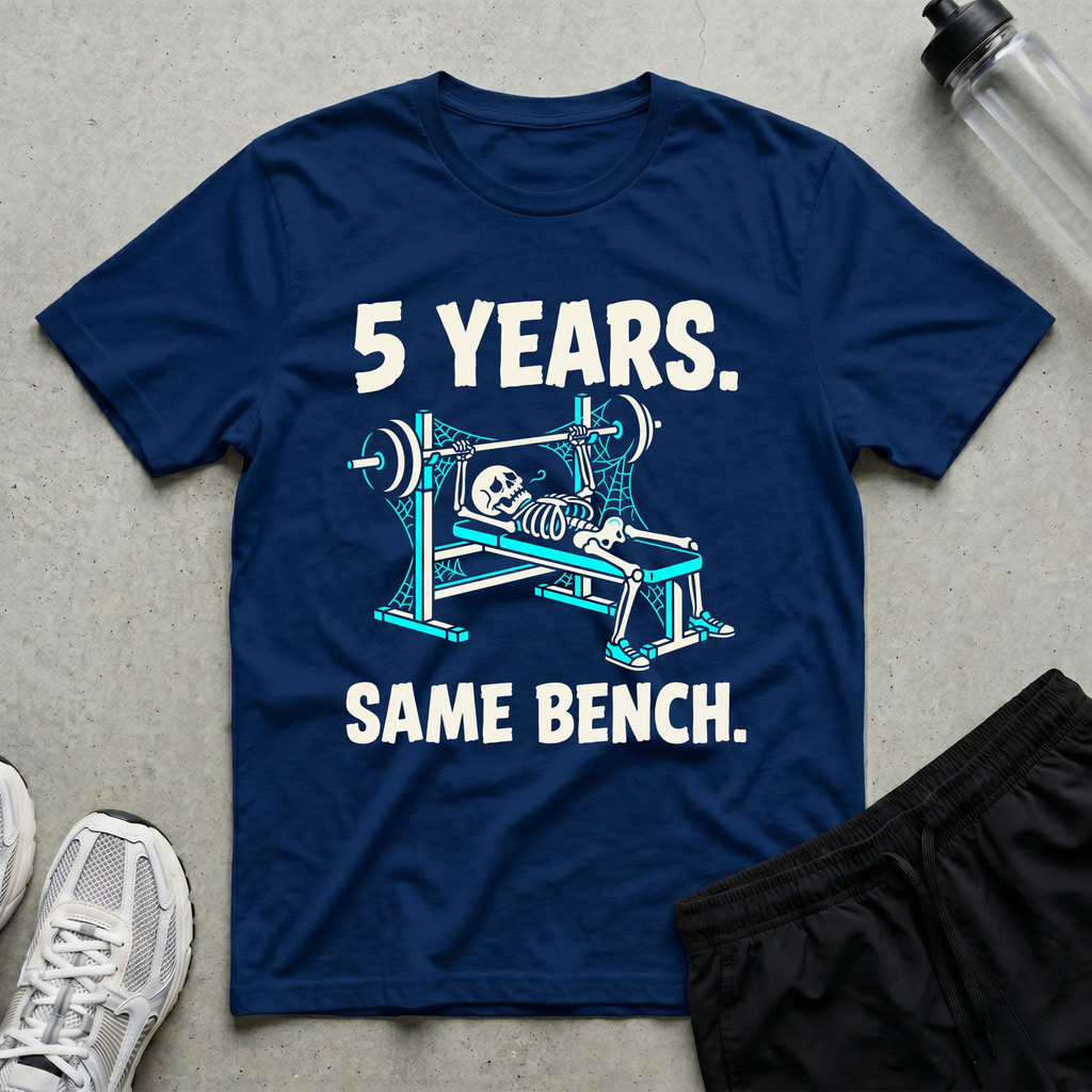 5 Years Same Bench T-Shirt