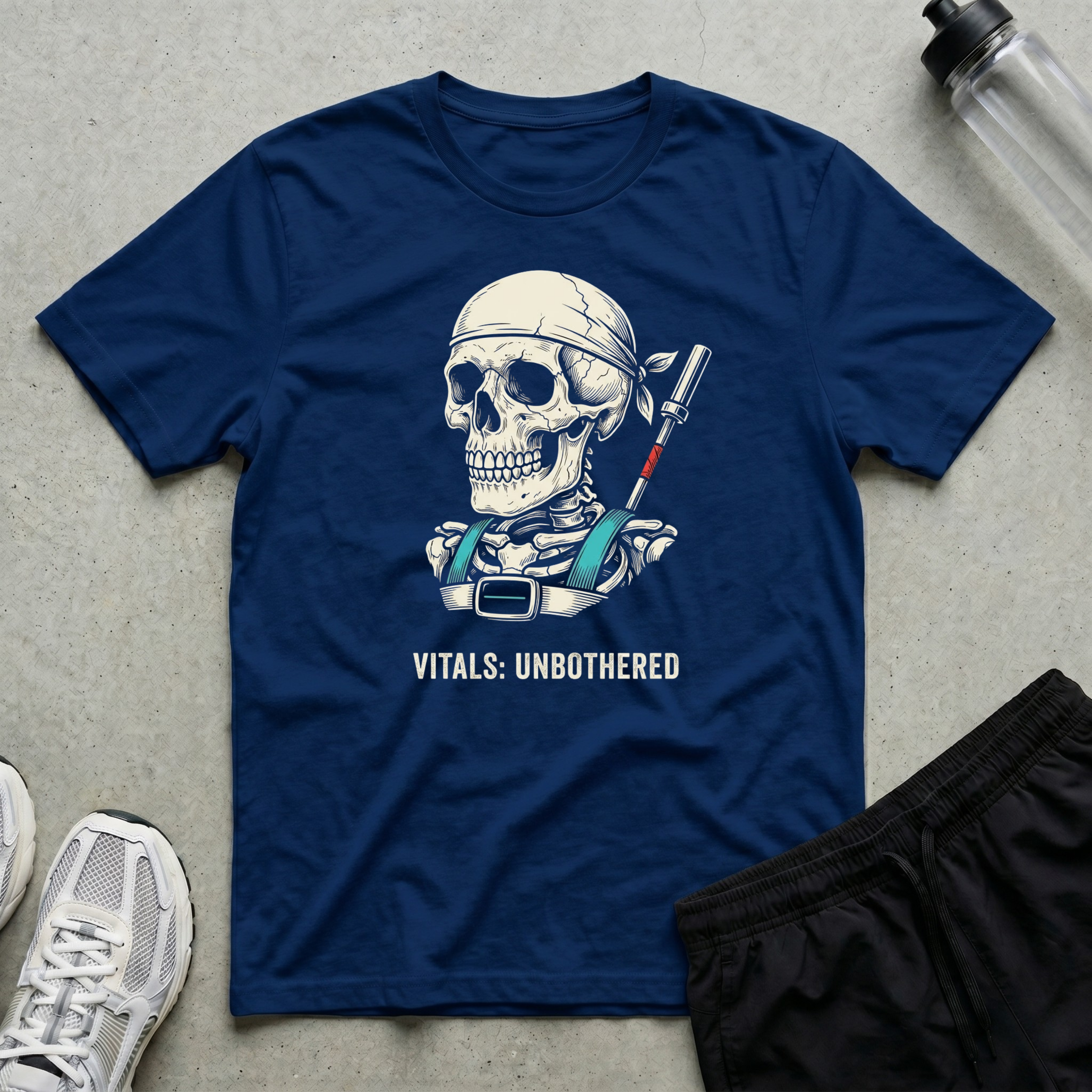 Skull Meh Monitor T-Shirt