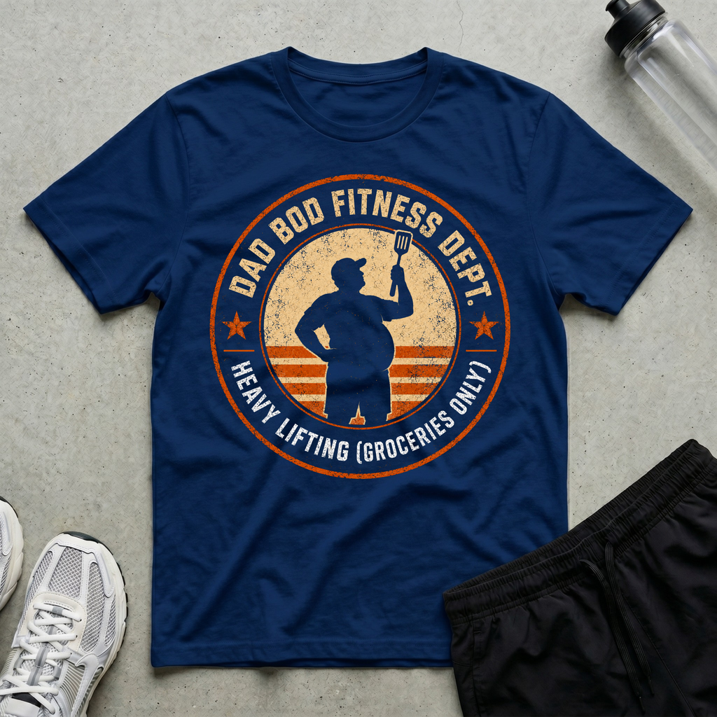 Dad Bod Fitness Dept. T-Shirt
