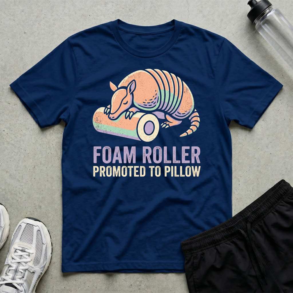 Foam Roller Pillow T-Shirt