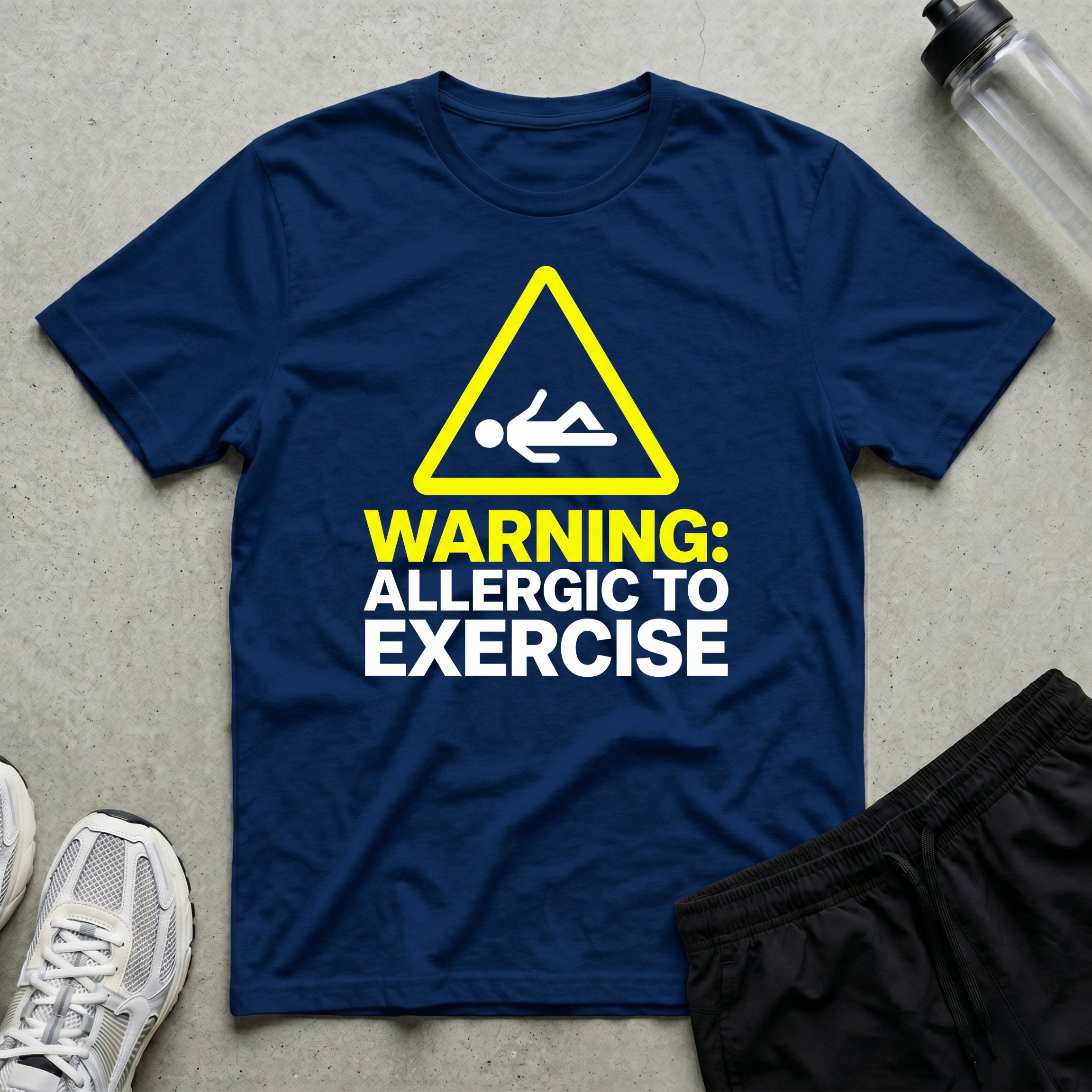 Allergic To Exercice T-Shirt