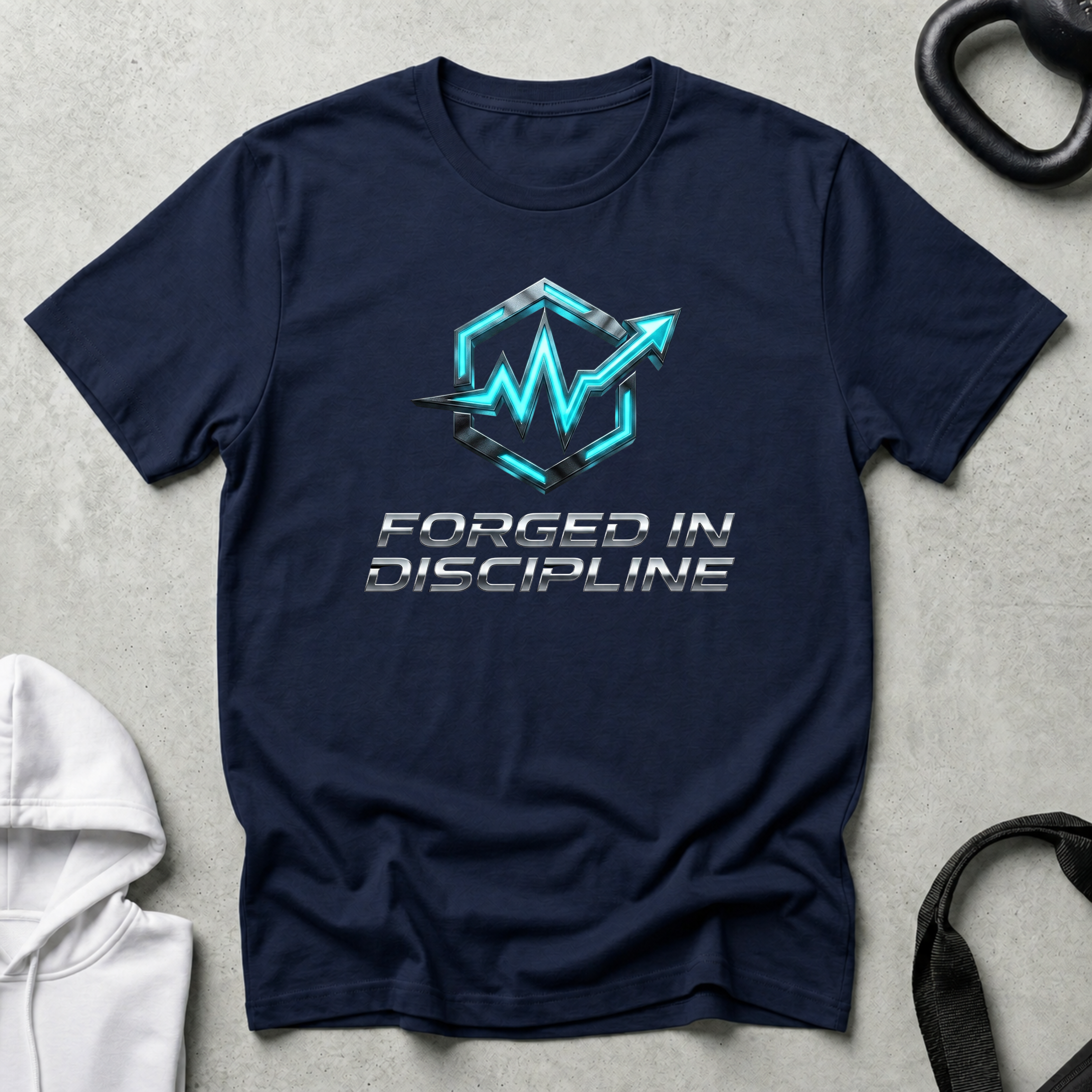 Forged in Discipline neon