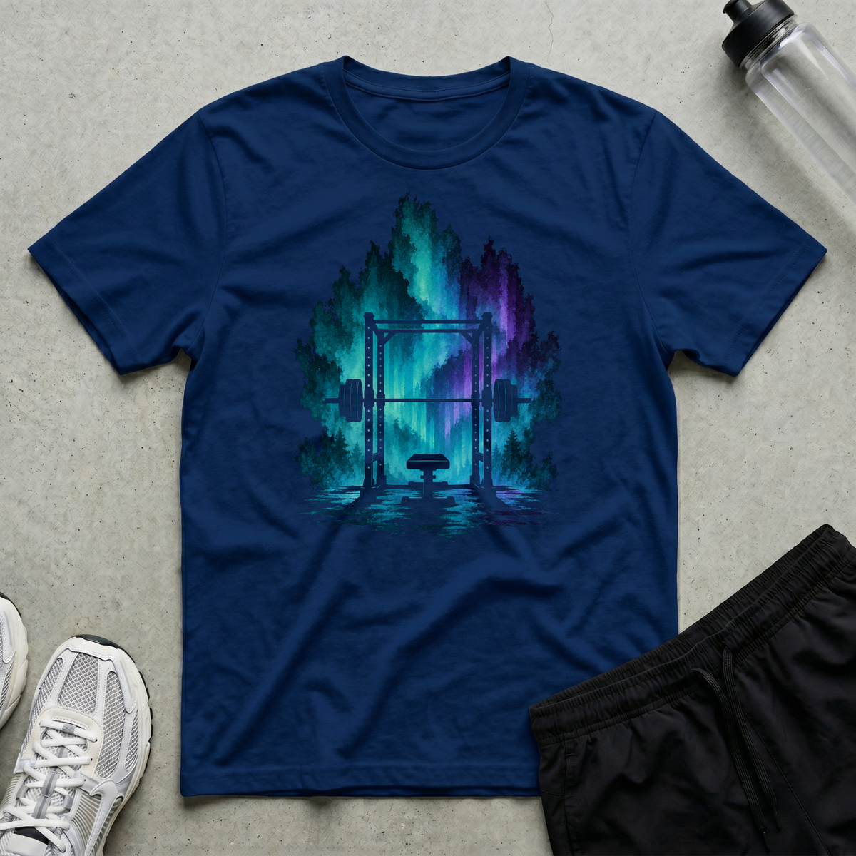 Aurora Rack T-Shirt - Navy