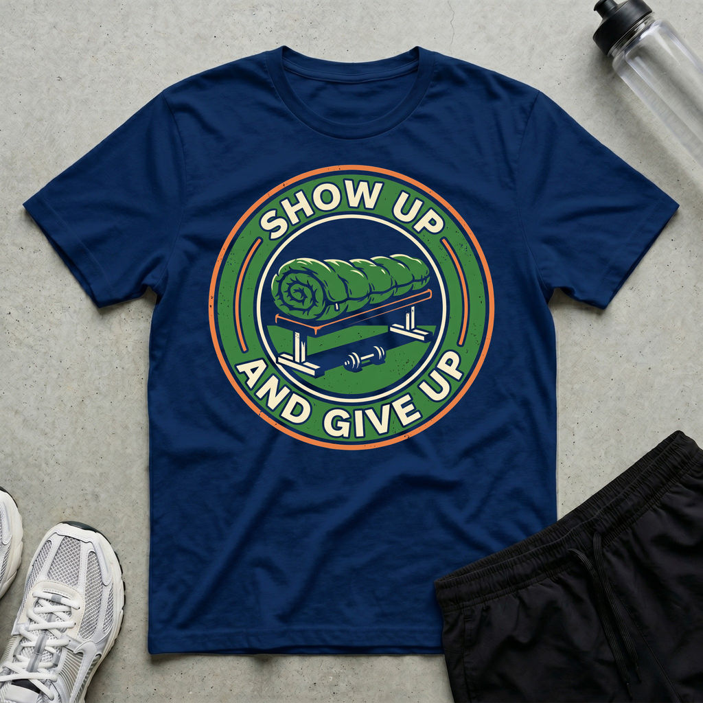 Show Up And Give Up T-Shirt