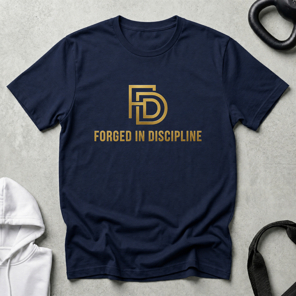 Forged in Discipline line art