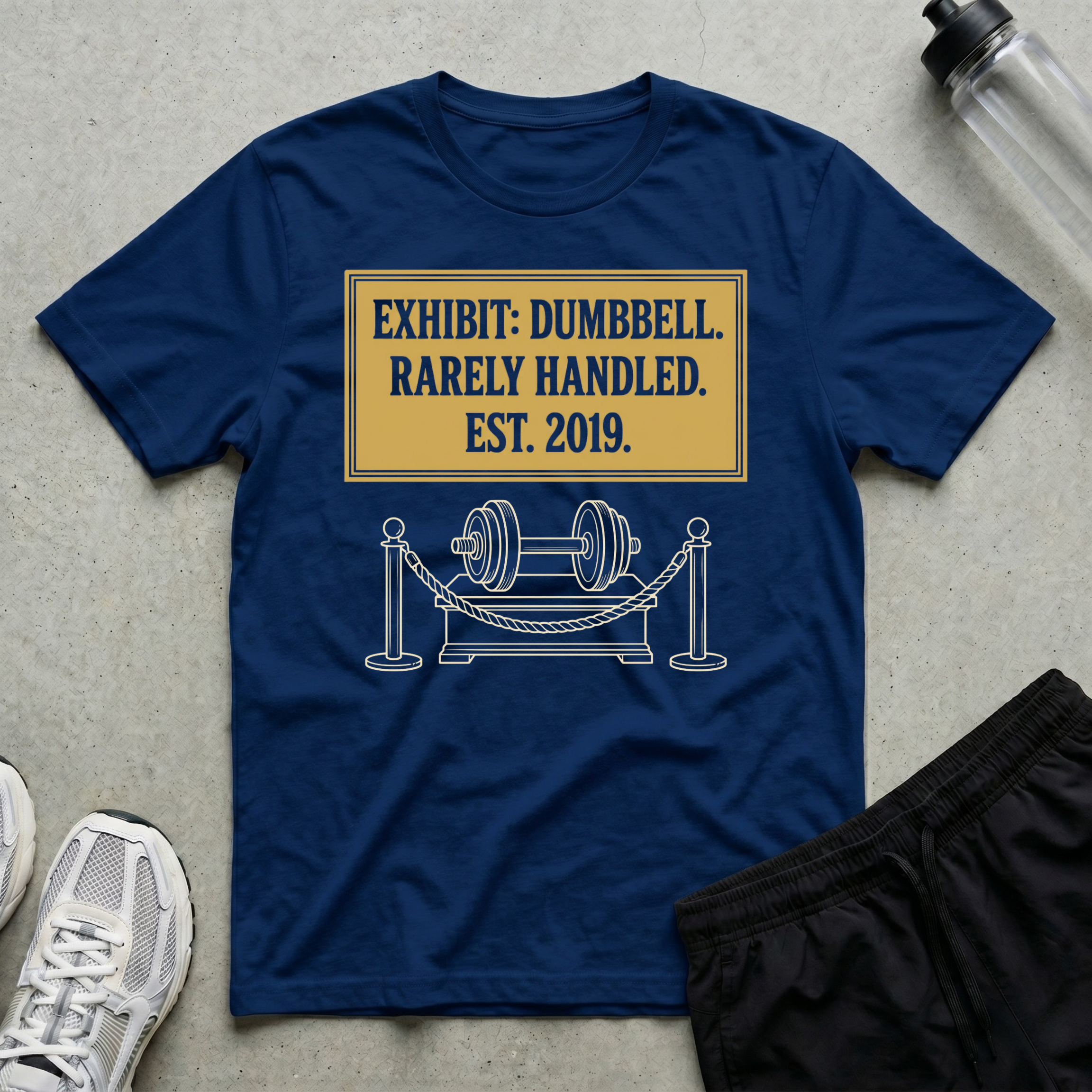 Notice Exhibit Dumbbell T-Shirt