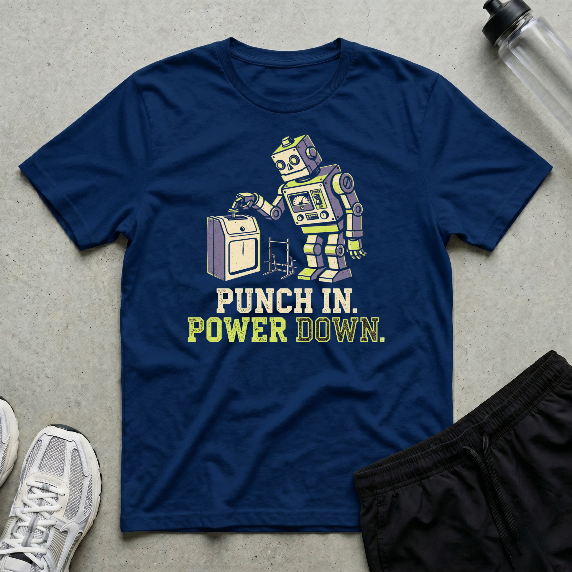 Punch In Power Down T-Shirt