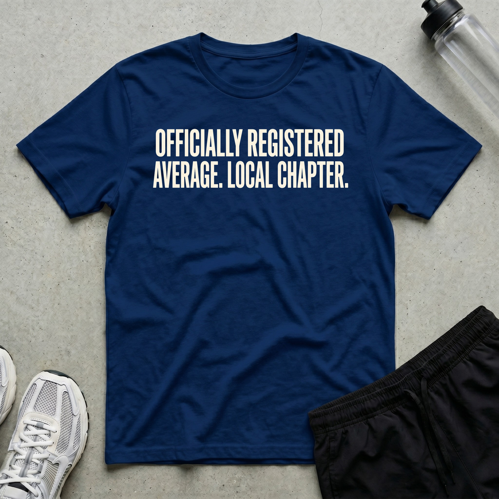 Officially Registered Average T-Shirt