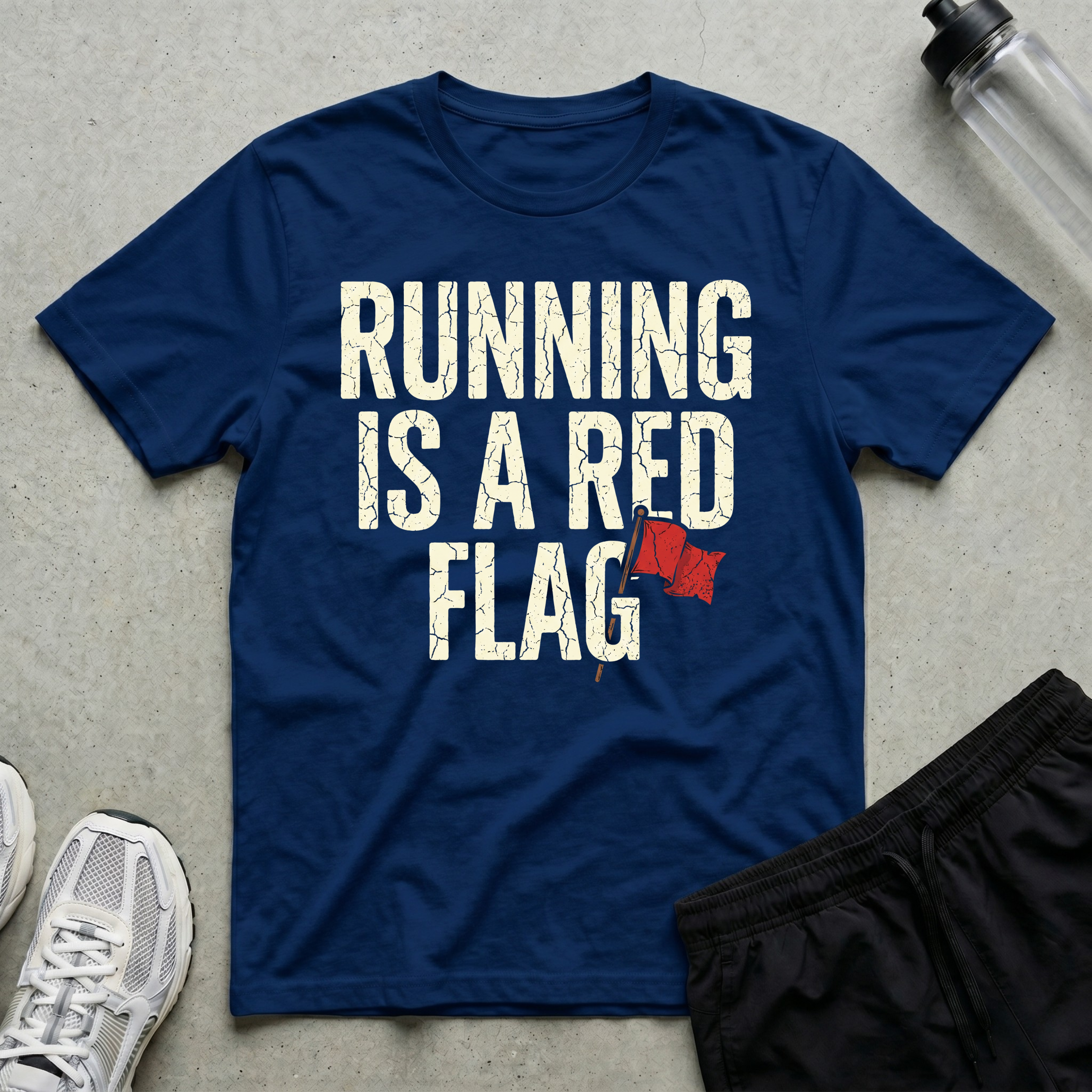 Running Red Flag T-Shirt