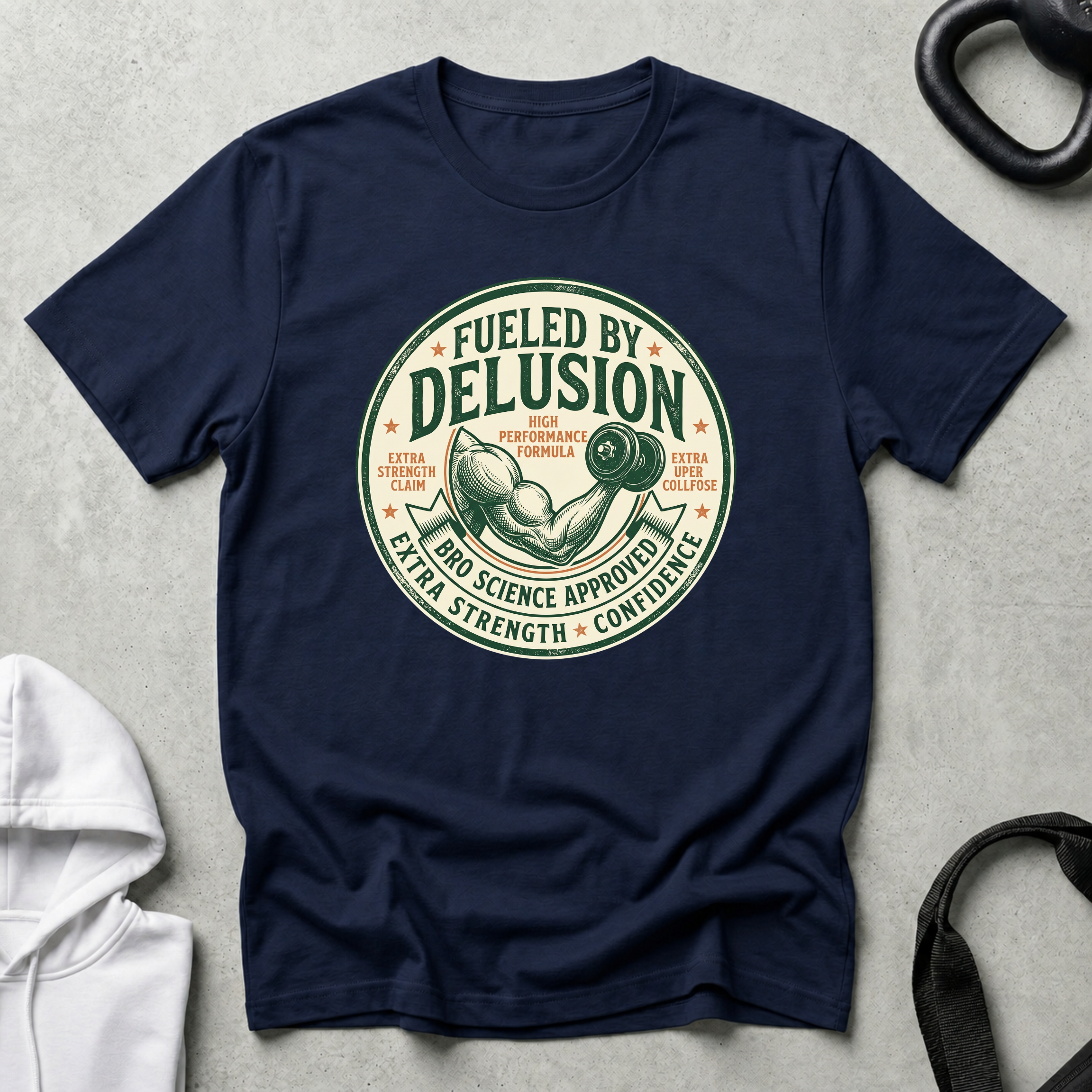 fueled by delusion badge