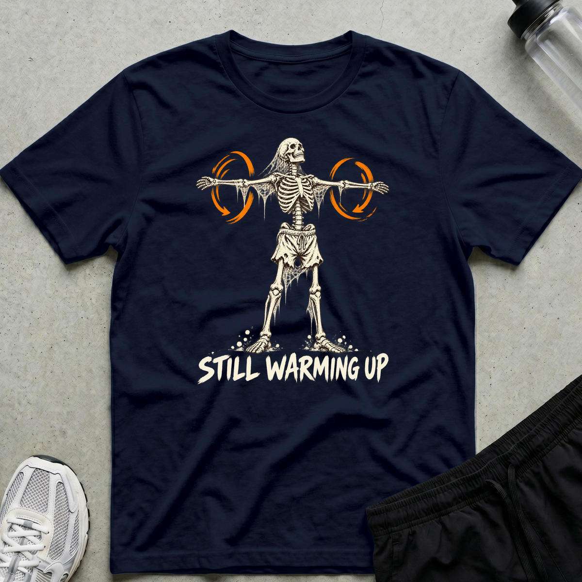 Still Warming Up T-Shirt - Navy