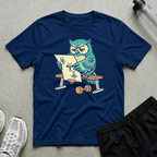 Upside Down Plan Owl T-Shirt