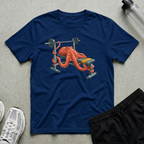Octopus Clings To Bench T-Shirt
