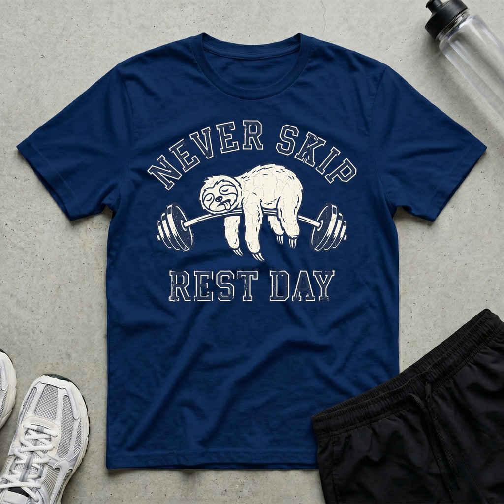 Never Skip Rest Day T-Shirt