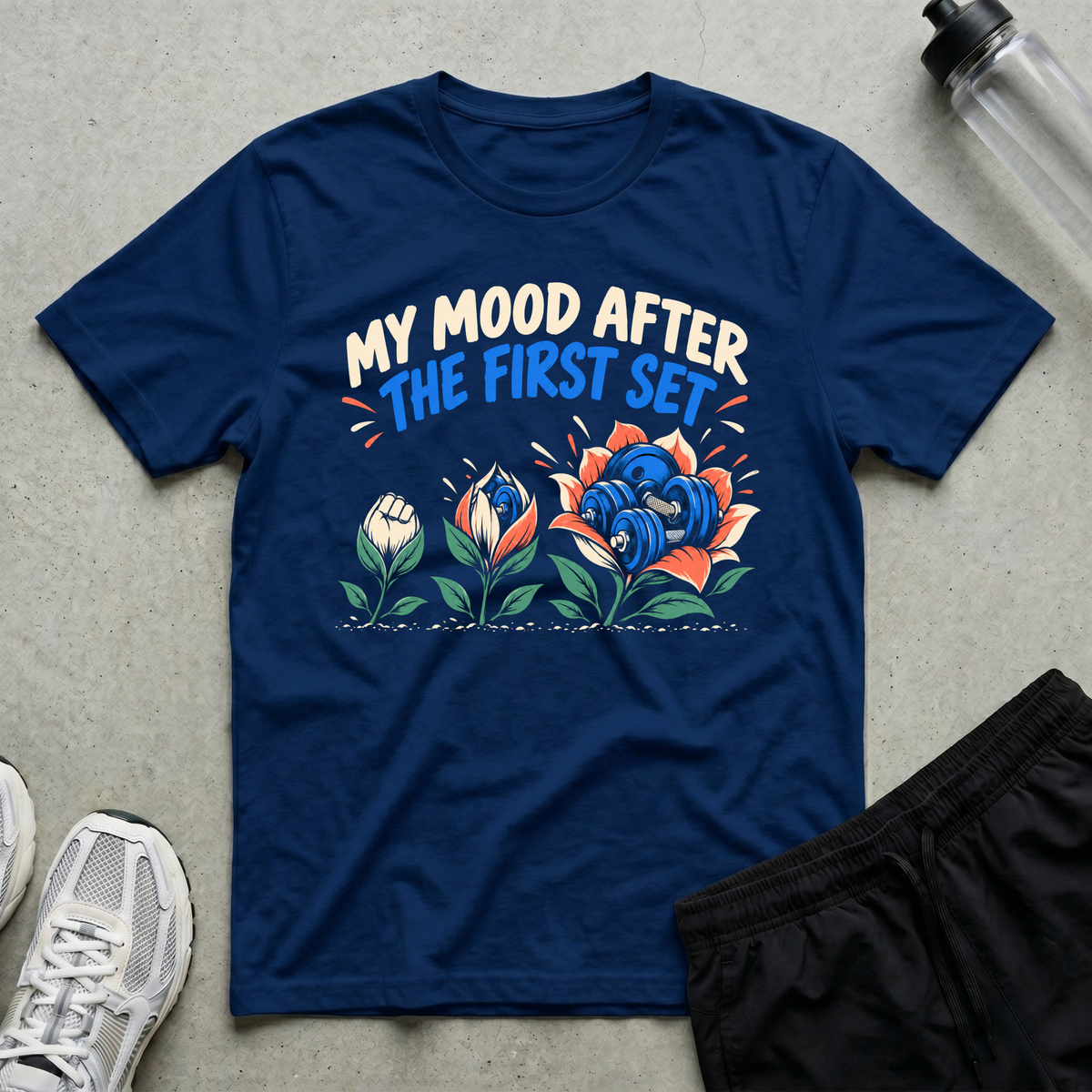 After First Set T-Shirt - Navy