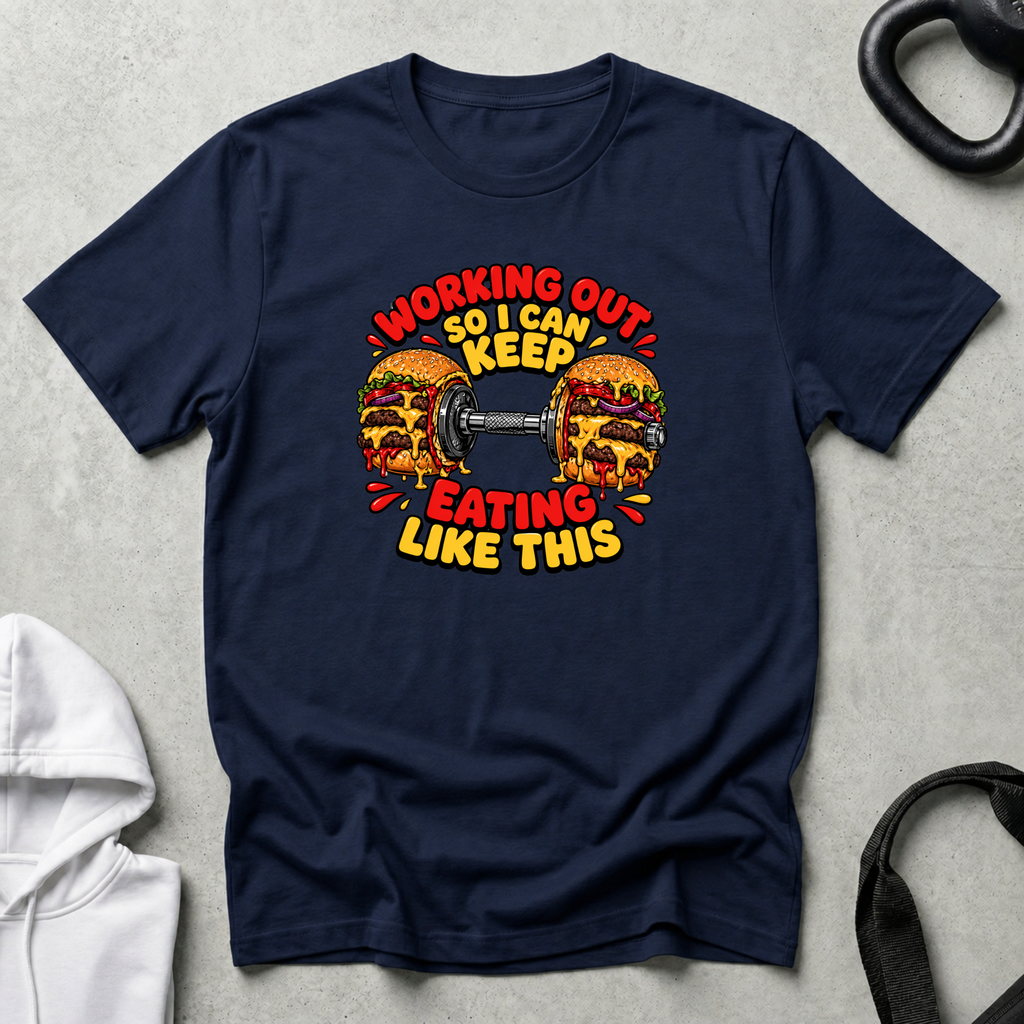 Working out burger
