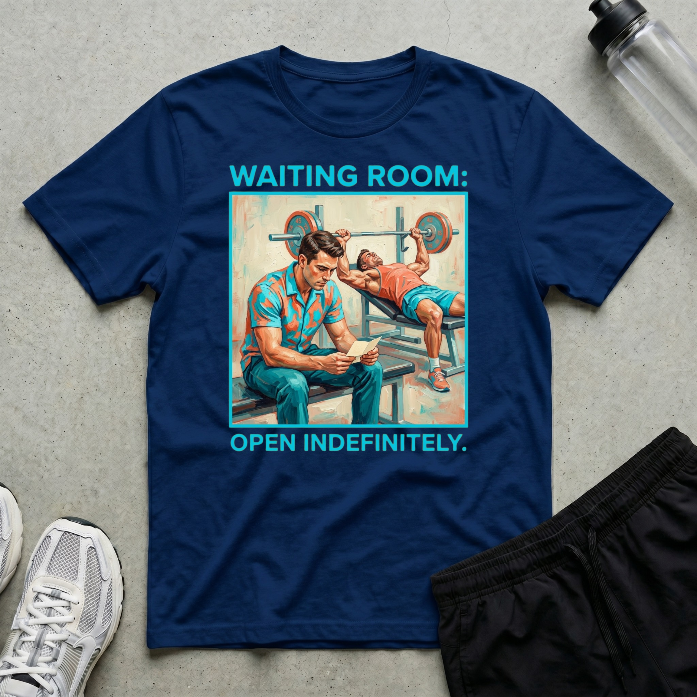 Bench Waiting Room T-Shirt