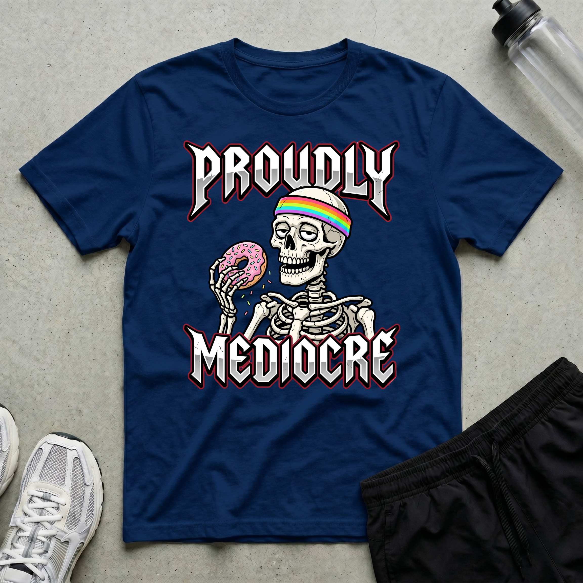 Proudly Mediocre Donut T-Shirt