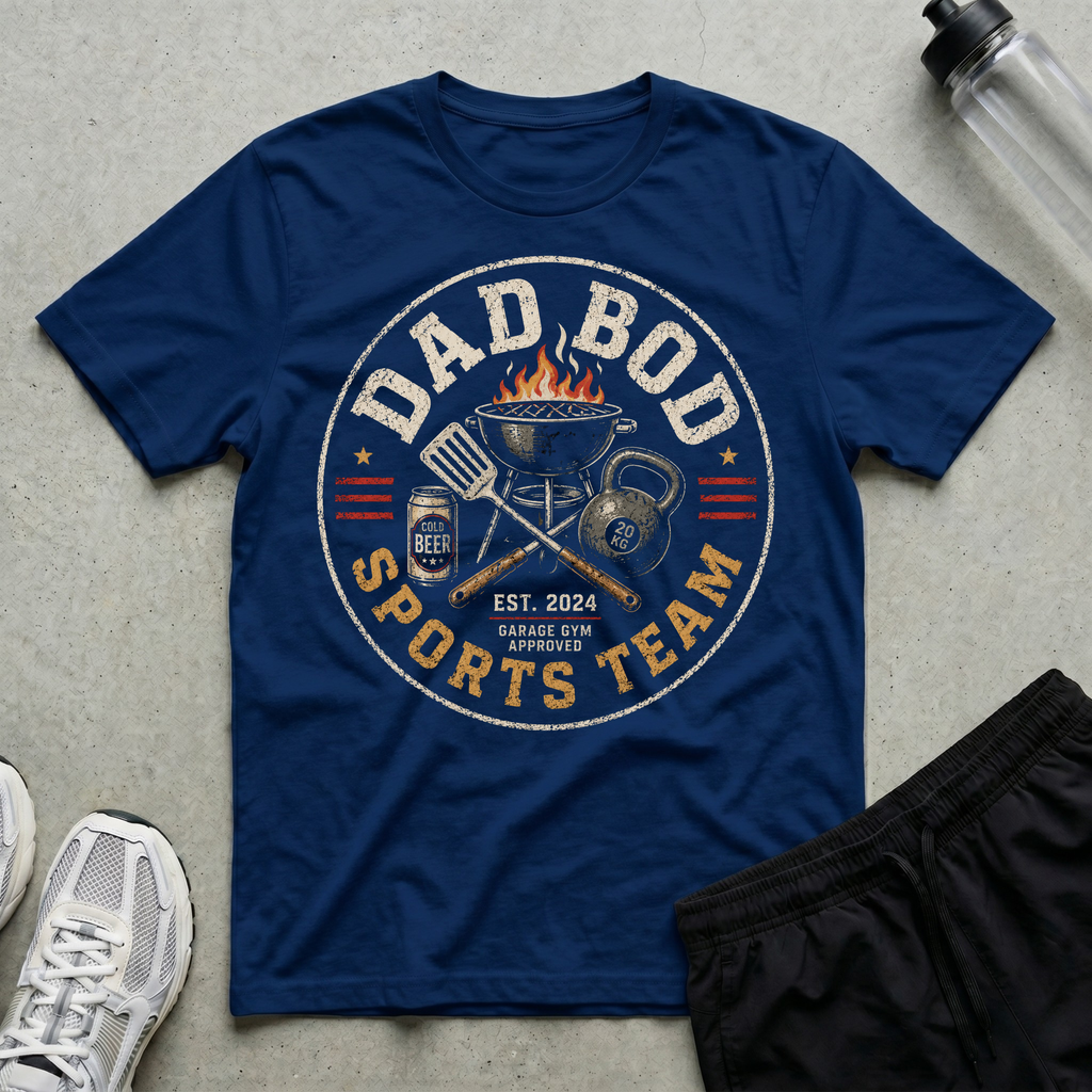 Dad Bod Sport Team T-Shirt