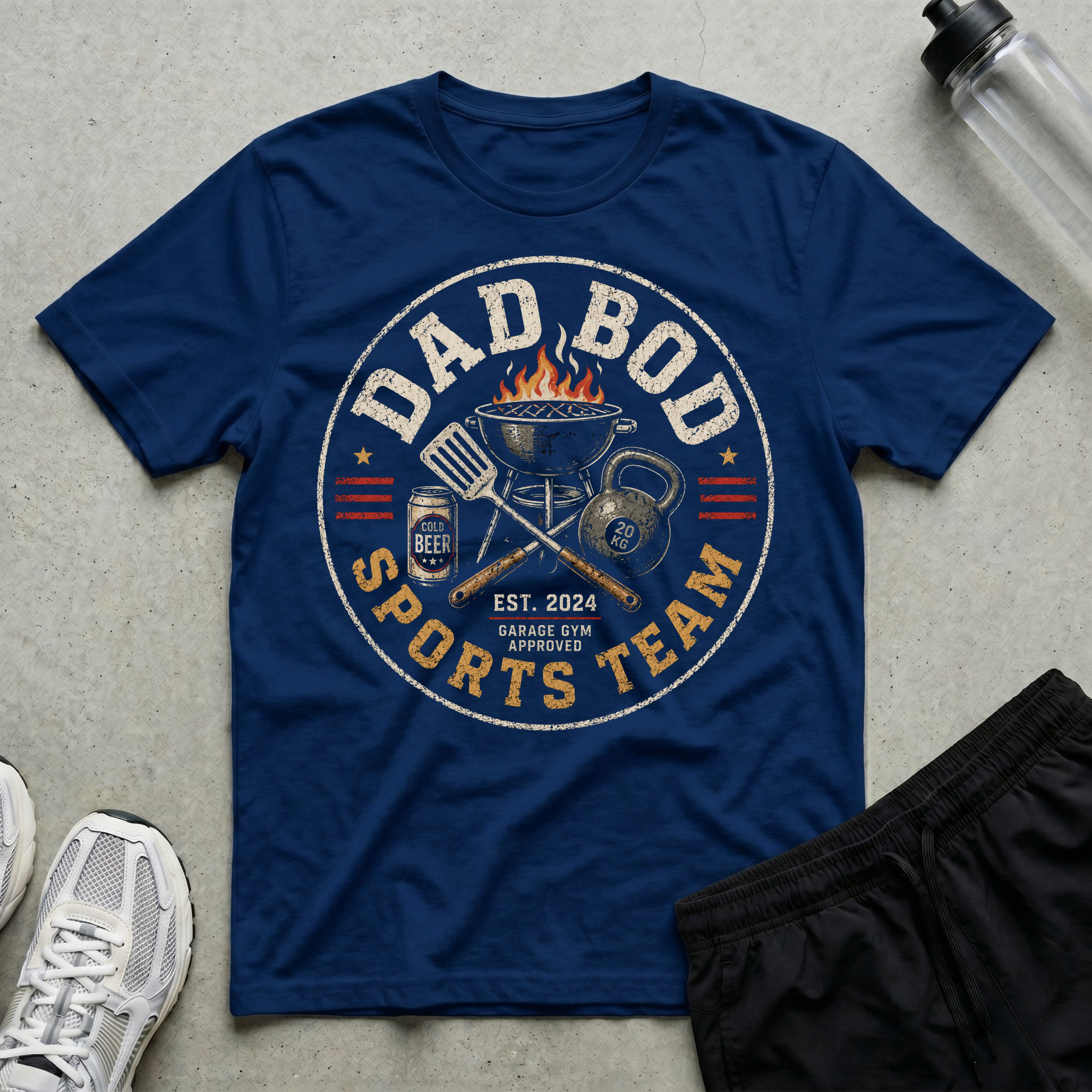 Dad Bod Sport Team T-Shirt