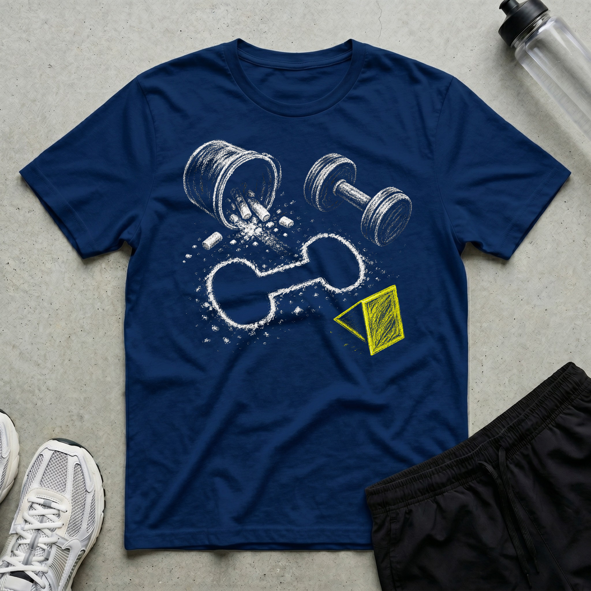 Chalk Crime Scene T-Shirt