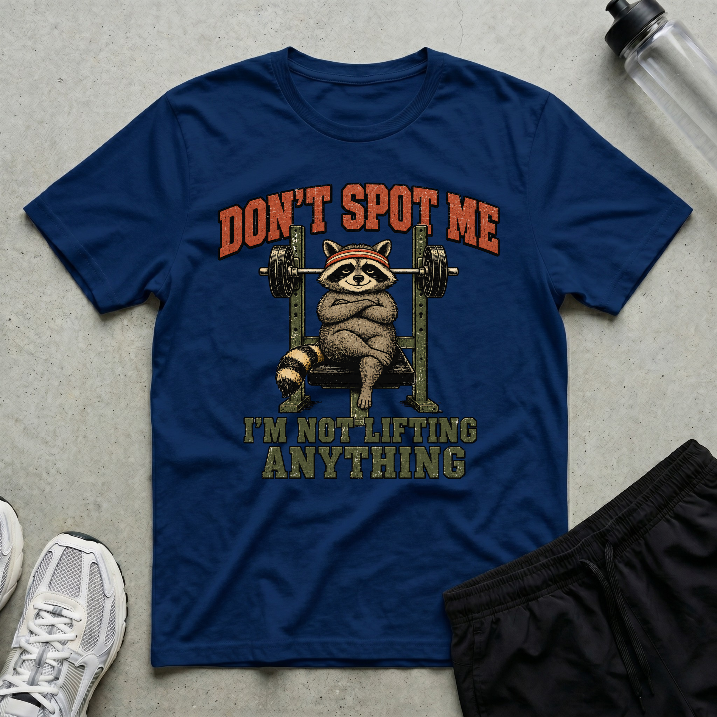 Dont Spot Me Raccoon T-Shirt
