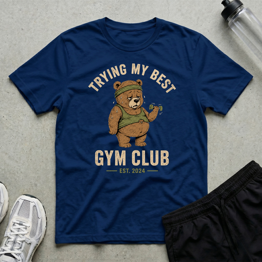 Try My Best Bear T-Shirt