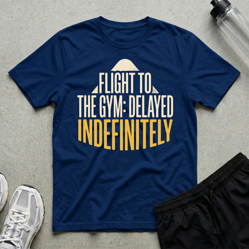Flight Status Gym Delayed T-Shirt