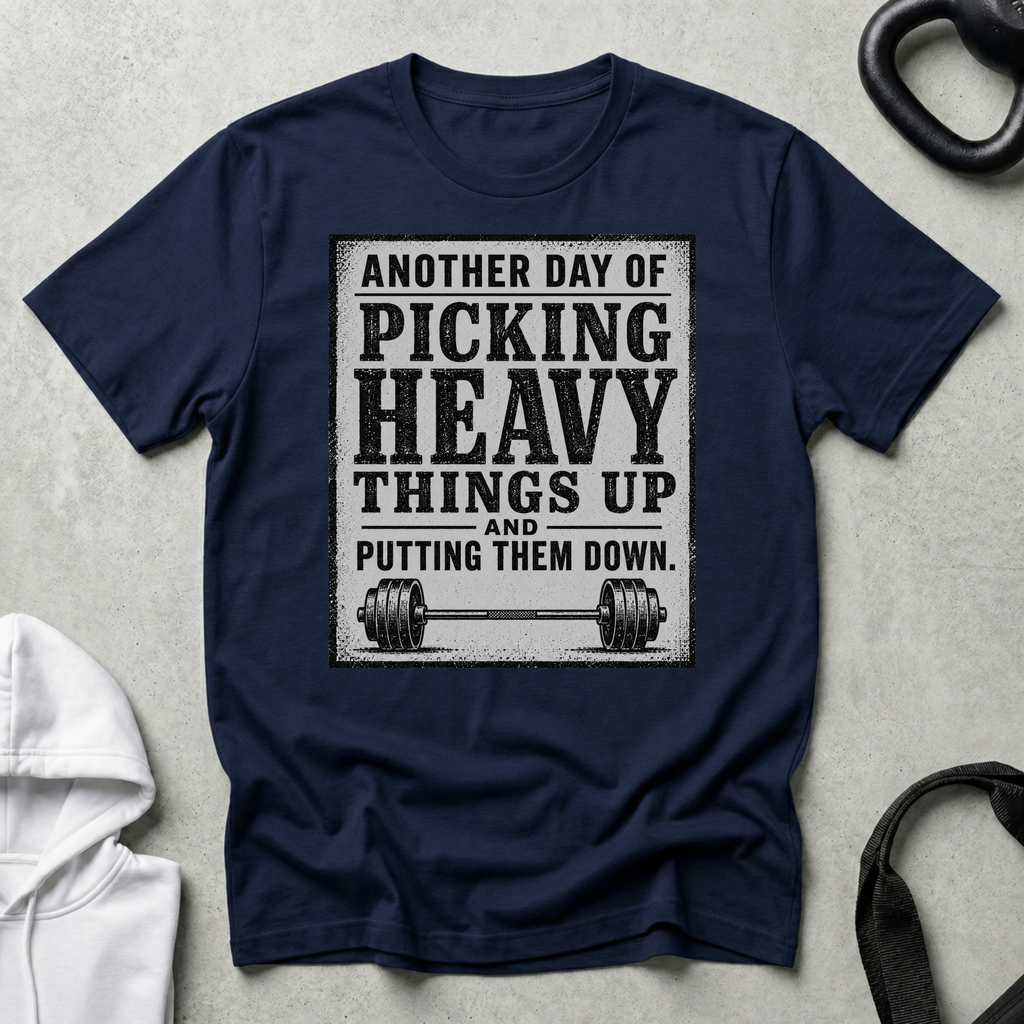 Another Day Of Picking Heavy Thing Up