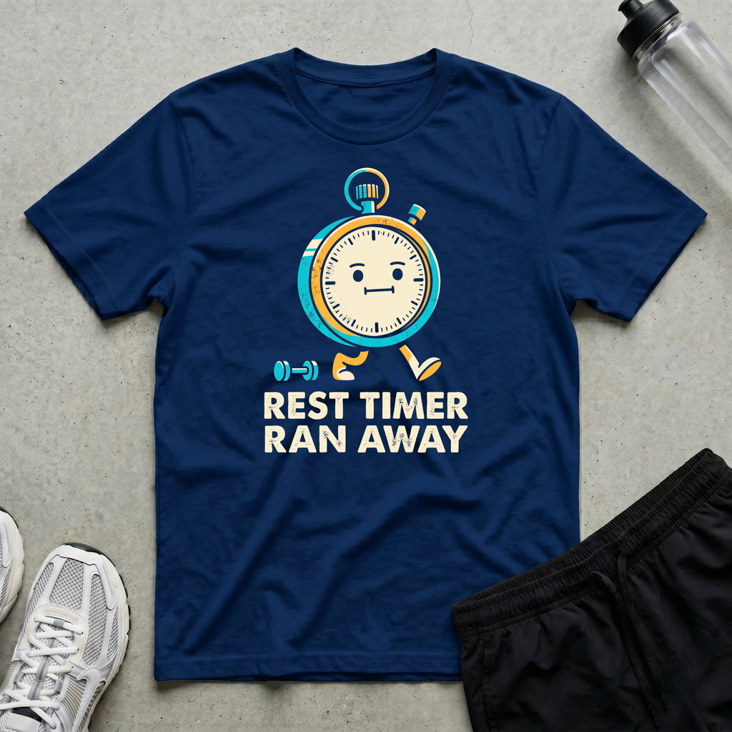 Rest Timer Ran Away T-Shirt