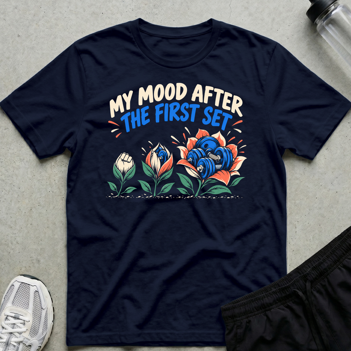 After First Set T-Shirt - Navy