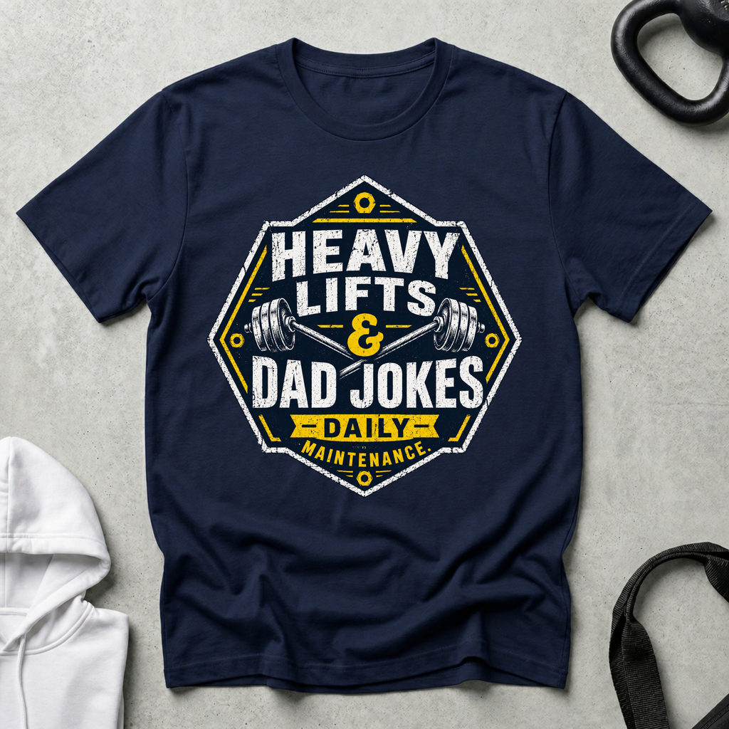 Heavy Lift And Dad Joke