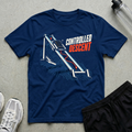 Controlled Descent T-Shirt - Navy